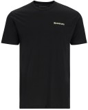 Tičko Simms Bass Outline T-Shirt Black Velikost 3XL Tičko Simms Bass Outline T-Shirt Black Velikost 3XL