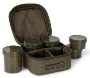 Torba s posudama Fox Voyager 6 Pot Hookbait Case