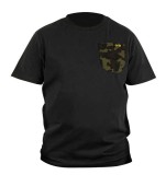 Tričko Avid Carp Cargo T-Shirt Black Velikost S