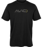 Tričko Avid Carp Compound T-Shirt Černá Tričko Avid Carp Compound T-Shirt Černá