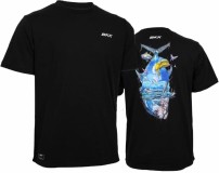 Tričko BKK Short Sleeve Casual Shirt GT Black Tričko BKK Short Sleeve Casual Shirt GT Black