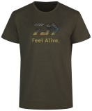 Tričko Daiwa D-VEC T-Shirt Zander Veľkosť M