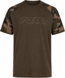 Tričko Fox Khaki/Camo Outline T-Shirt