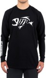 Tričko G. Loomis LS RS CTN Long Sleeve Tech Tee Black Veľkosť XXL