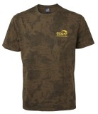 Tričko Geoff Anderson Organic Tee Leaf Oranžové Logo