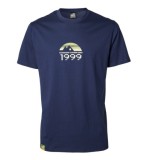 Tričko Geoff Anderson Organic Tee Retro 1999 Modré Velikost L