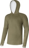 Tričko Giants Fishing Funkční s Dlouhým Rukávem UV50+ Hoodie Olive Green
