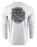Tričko Grundéns Aegir LS Tech Tee Grey Mist