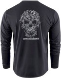 Tričko Grundéns Bait Ball LS Tech Tee Black