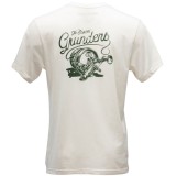 Tričko Grundéns Classic Reel SS T-Shirt Fog Velikost L