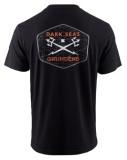 Tričko Grundéns Dark Seas X Grundéns Deploy SS T-Shirt Black