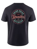 Tričko Grundéns Dark Seas X Grundens Instinctive SS T-Shirt  Black