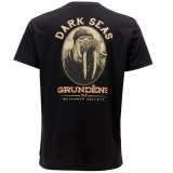 Tričko Grundéns Dark Seas X Seaworthy SS T-Shirt Black