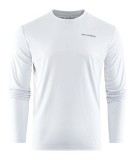 Tričko Grundéns Fish Fearlessly LS Tech Tee Grey Mist Velikost S