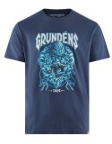 Tričko Grundéns Njord SS T-Shirt Dark Navy