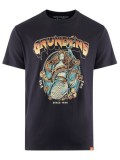 Majica Grundéns Siren SS T-Shirt Black Veličina XL