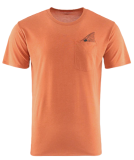 Tričko Grundéns Species Pocket Tee Rust Heather