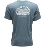 Tričko Grundéns Tall Ship SS T-Shirt Dark Slate Velikost XXXL