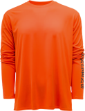 Tričko Grundéns Tought Sun Crew Red Orange Velikost L