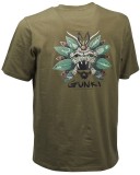 Tričko Gunki Chief Kaki Veľkosť XXXL