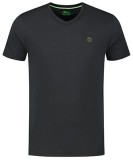 Tričko Korda Kore V Neck Tee Black Veľkosť L
