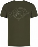 Tričko Korda One Liner Tee Olive