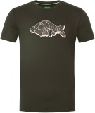 Tričko Korda Outline Tee Tamno Maslinasto Tričko Korda Outline Tee Tamno Maslinasto