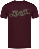 Tričko Korda TK Digi Kamo Tee Burgundy