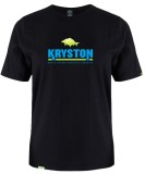 Tričko Kryston Čierné Veľkosť XL