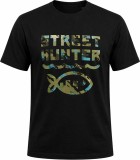 Tričko LK Baits Street Hunter Čierne/Camo
