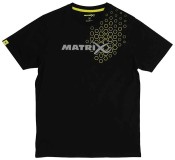 Tričko Matrix Hex Print T-Shirt Crna Tričko Matrix Hex Print T-Shirt Crna