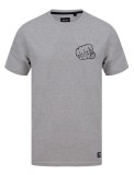Tričko Navitas Knuckles Tee Grey Marle