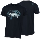 Tričko Pánske Giants Fishing Rybár s Kaprom Modré