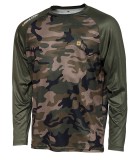 Tričko Prologic UV Camo Long Sleeve Green