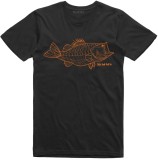 Tričko Simms Bass Line T-Shirt Black