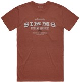 Tričko Simms Working Class T-Shirt Red Clay Heather