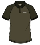 Tričko Sonik Raglan Polo Green