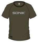 Tričko Sonik Raglan Tee Green