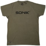 Tričko Sonik Raglan Tee Green