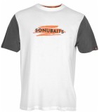 Tričko Sonubaits White T-Shirt Medium