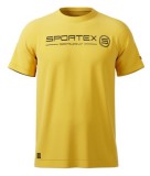 Tričko Sportex Žlté s Logom Veľkosť M
