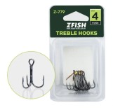 Trostruke udice Zfish Treble Hooks Z-779 Veličina 6
