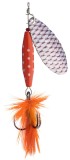Třpytka Abu Garcia Reflex Red 5,7cm 12gr Holo Roach