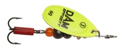 Třpytka DAM Effzett Fluo Spinner 3gr Yellow