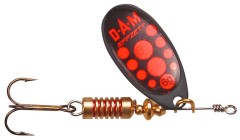 Třpytka DAM Effzett Standard Spinner 4gr Black Red