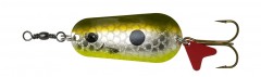 Třpytka DAM Effzett Standard Spoon 8cm 45gr Olive/Silver UV