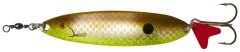 Třpytka DAM Effzett Standard Spoon Slim 8cm 24gr Olive Silver