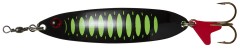 Třpytka DAM Effzett Standard Spoon Slim 9,5cm 32gr Fluo Zeleno Crna UV