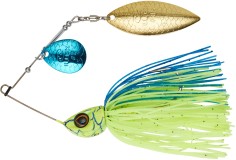 Třpytka Illex Crusher Jr. Spinnerbait 14 22,9gr Blue Back Chartreuse