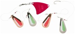 Třpytka Plandavka Abu Garcia Konvoj K/Red - S/Green 40gr Třpytka Plandavka Abu Garcia Konvoj K/Red - S/Green 40gr